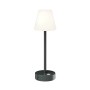 Akku Tischlampe schwarz